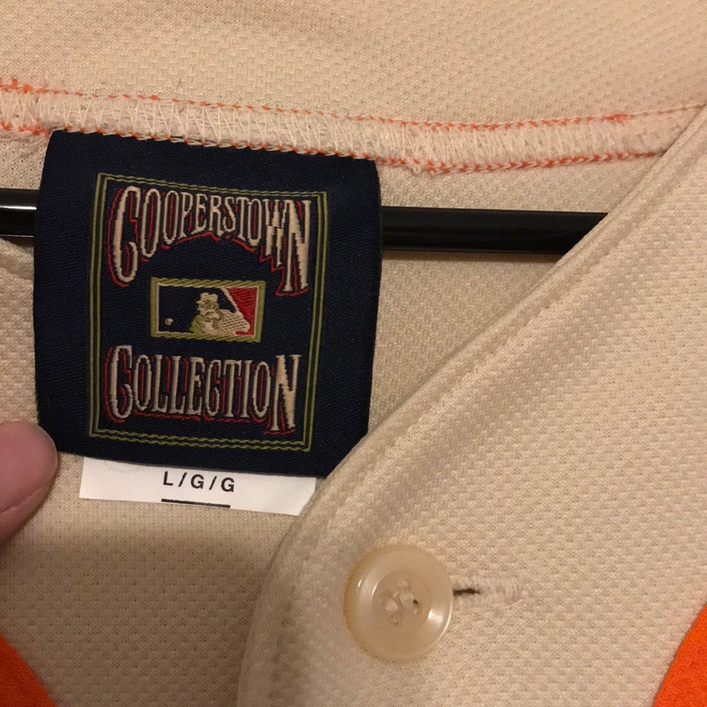 2 SF Giants Cooperstown Will Clark Jerseys M, L - Picture 4 of 4